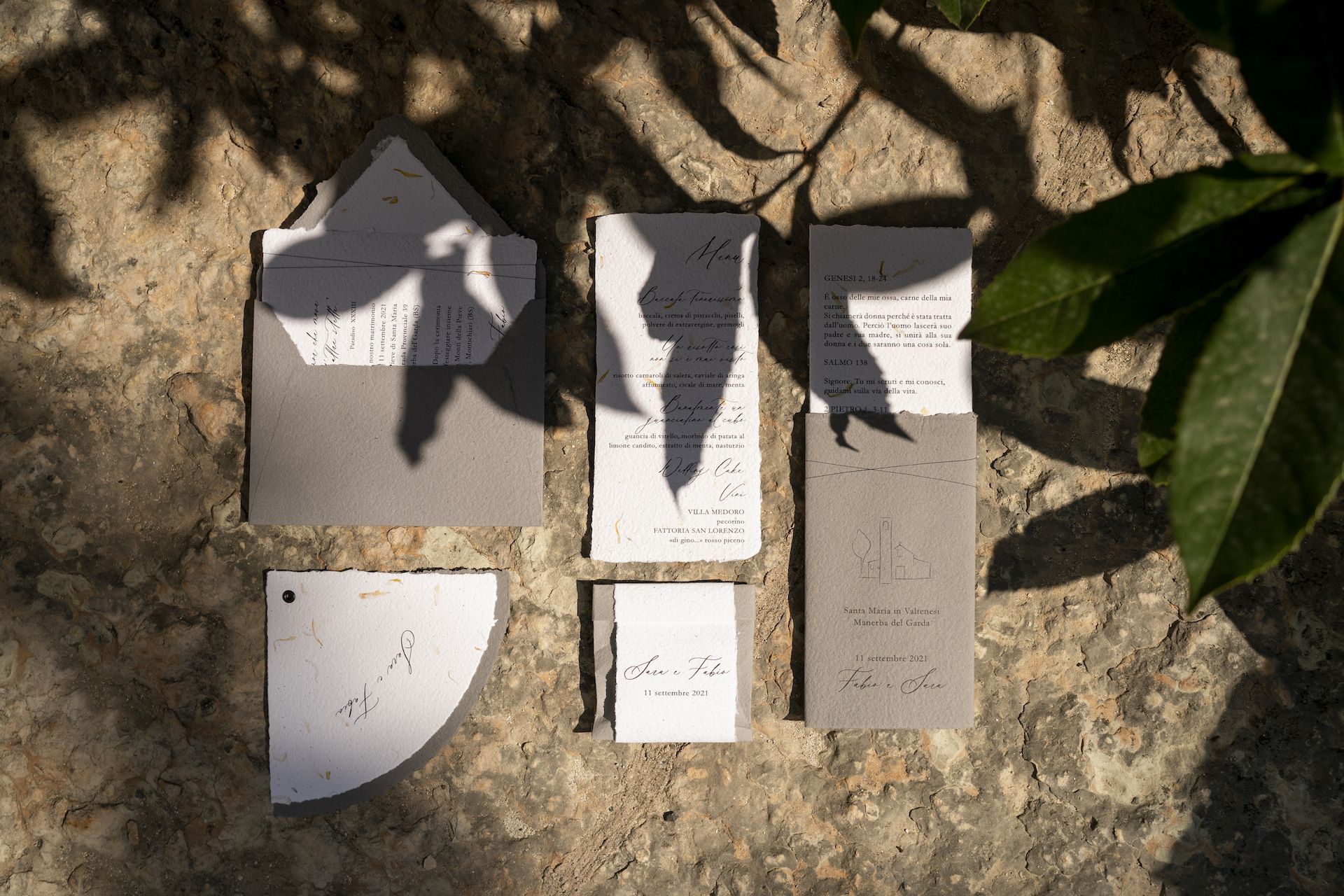 stationery matrimonio valeria ferrari