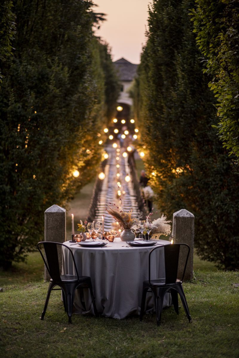 tavolo a due per gli sposi