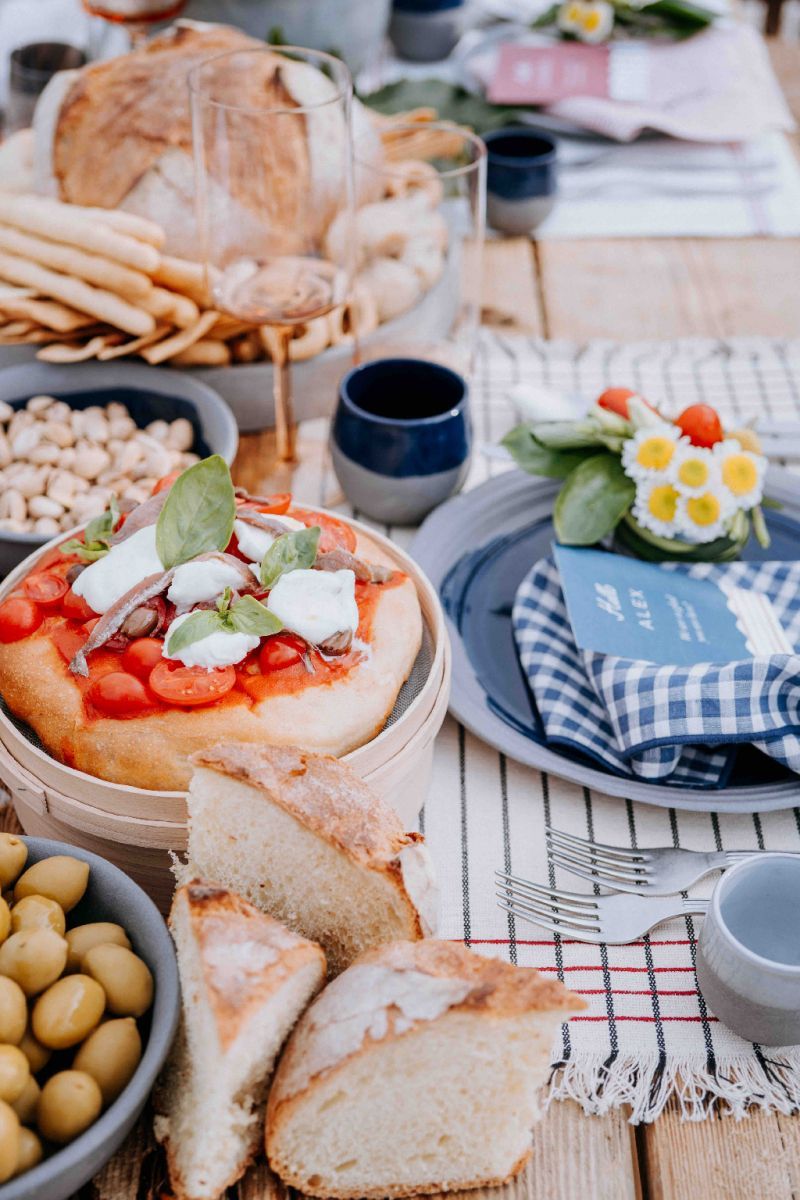 stylish welcome dinner