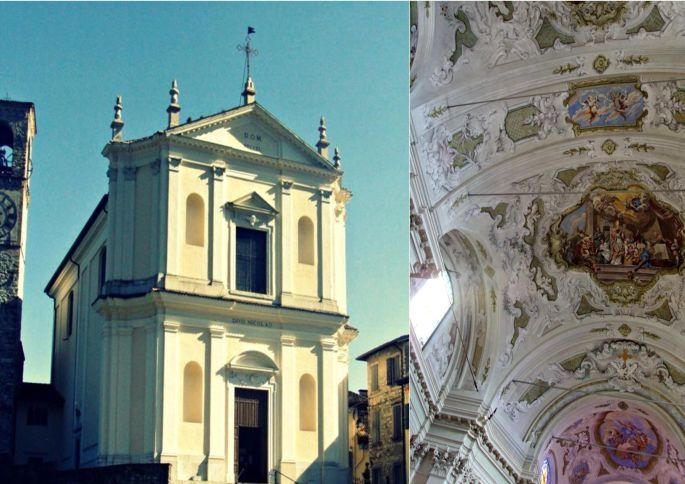 a chiesa di San Nicolò in Gardone Riviera (Bs)