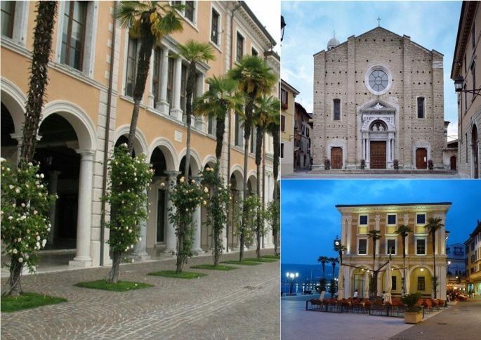 il centro storico di salò (bs)