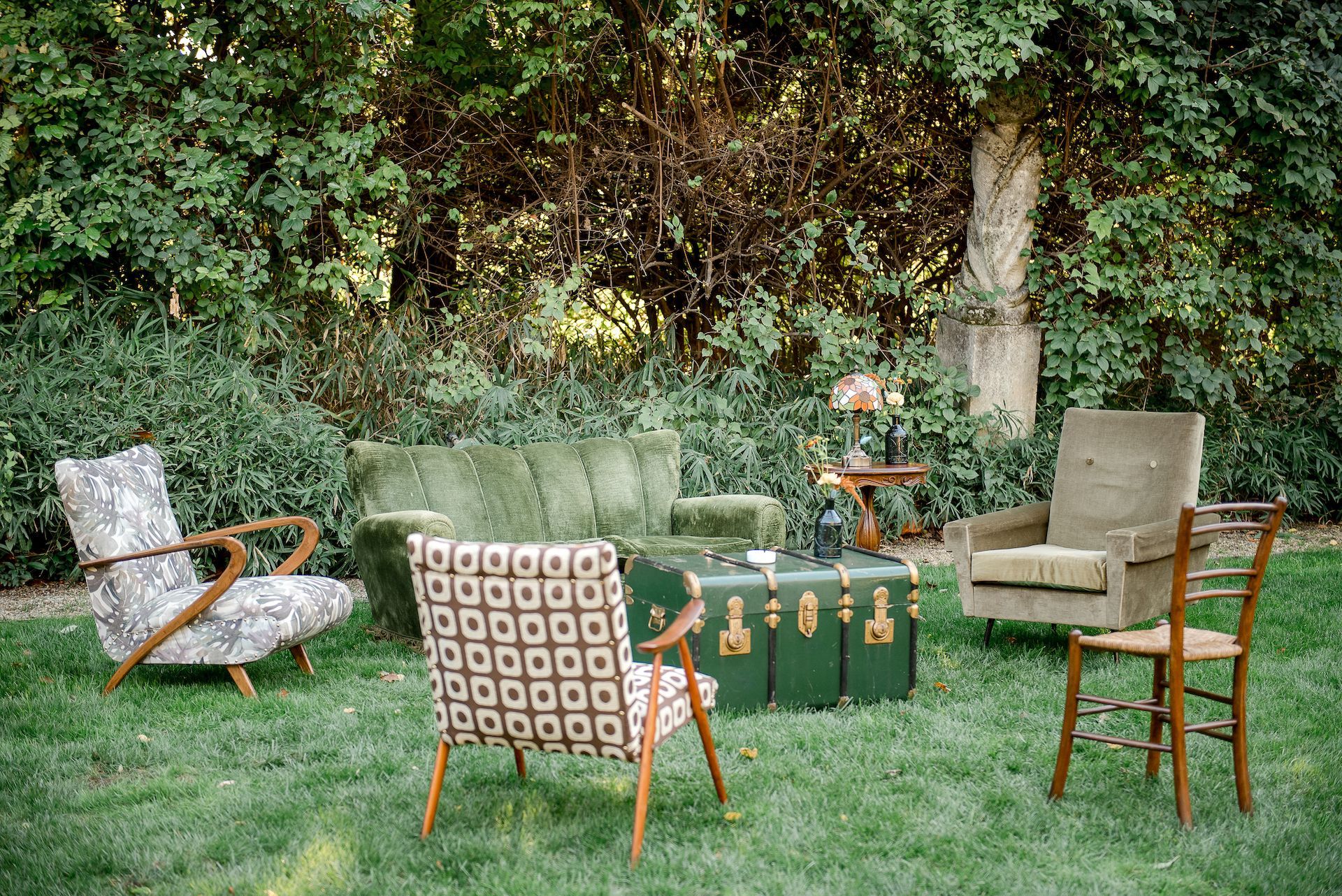 salotto in giardino salotto in giardino