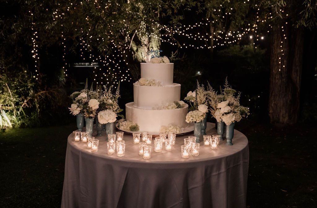 wedding cake by night wedding cake by night