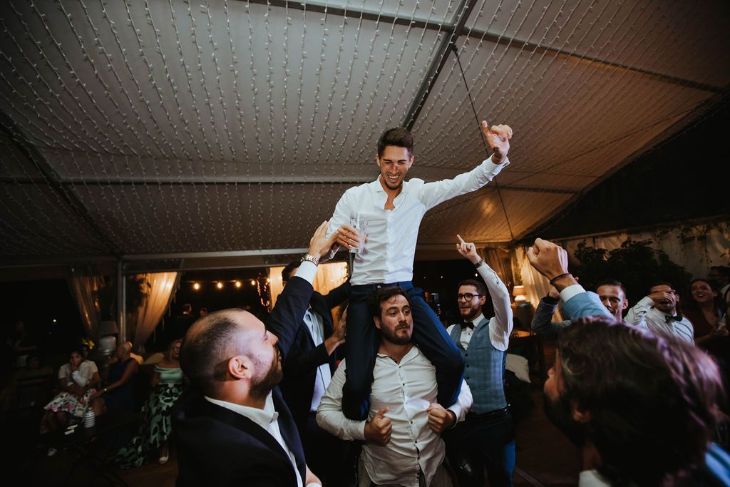 dancing groom dancing groom