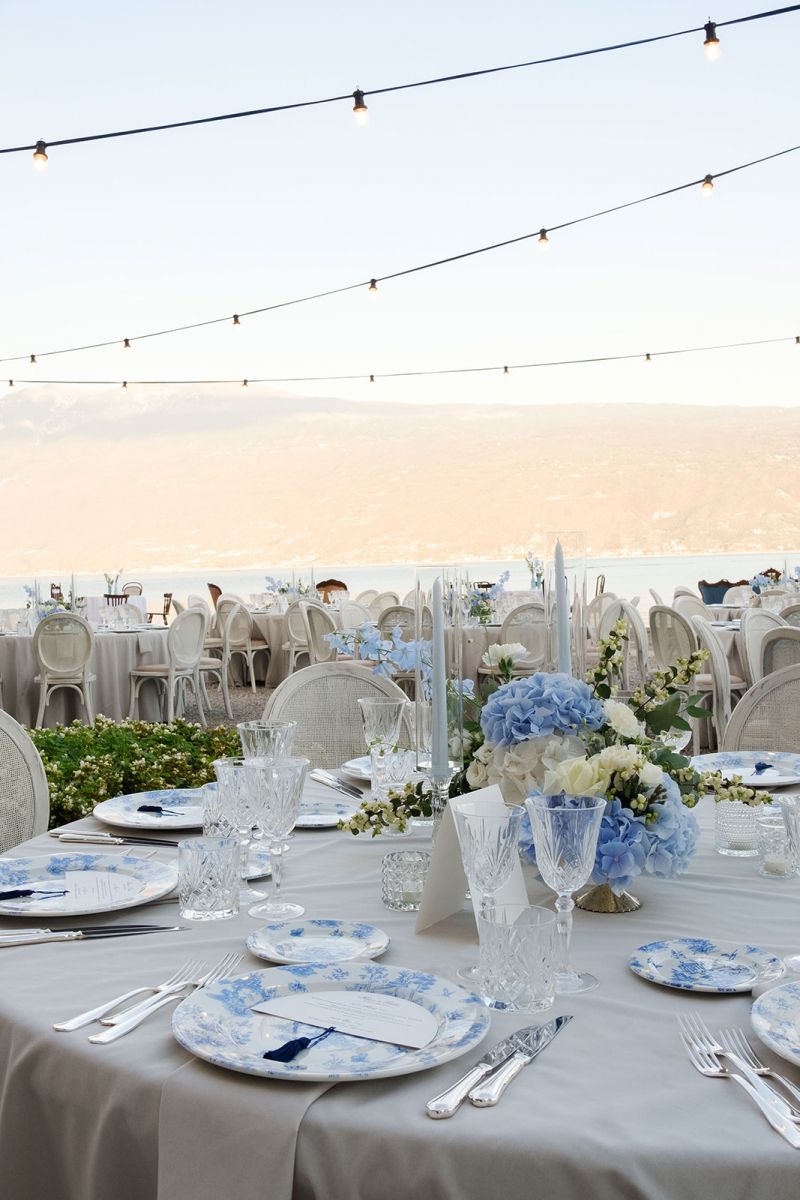 table setting at sunset table setting at sunset