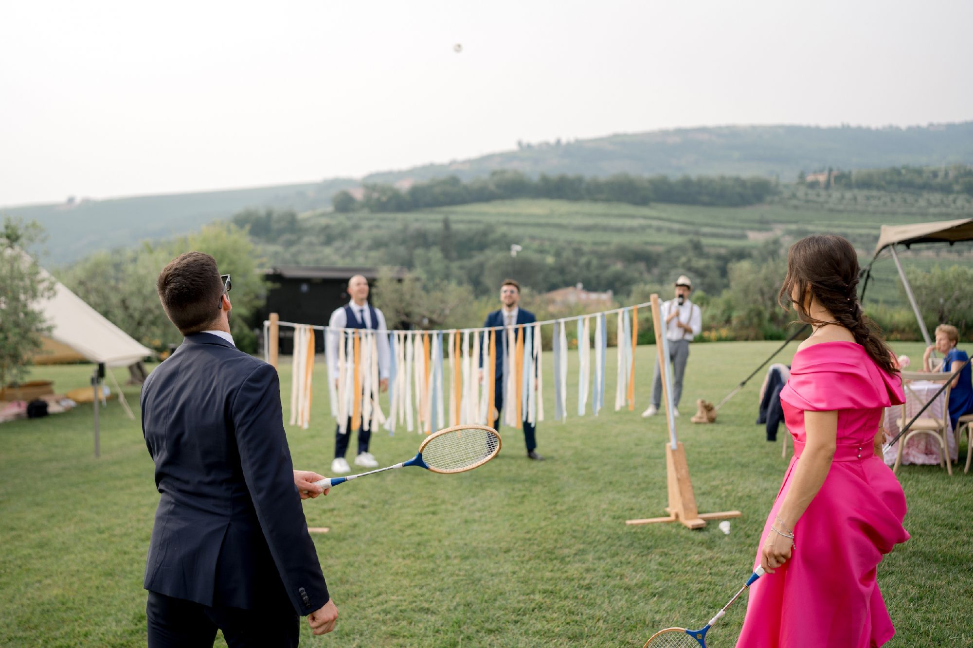 playful wedding reception - valeria ferrari