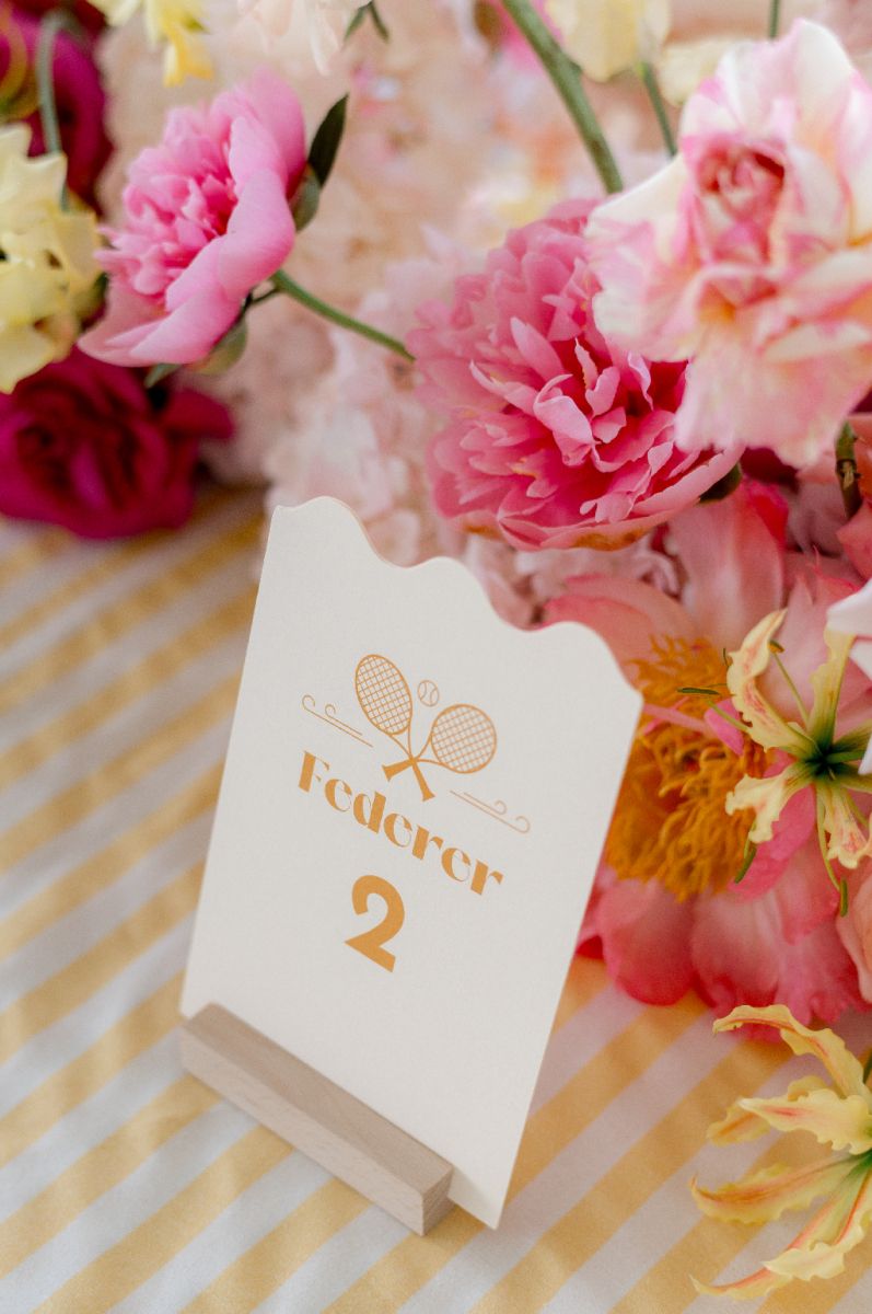 table for tennis lover