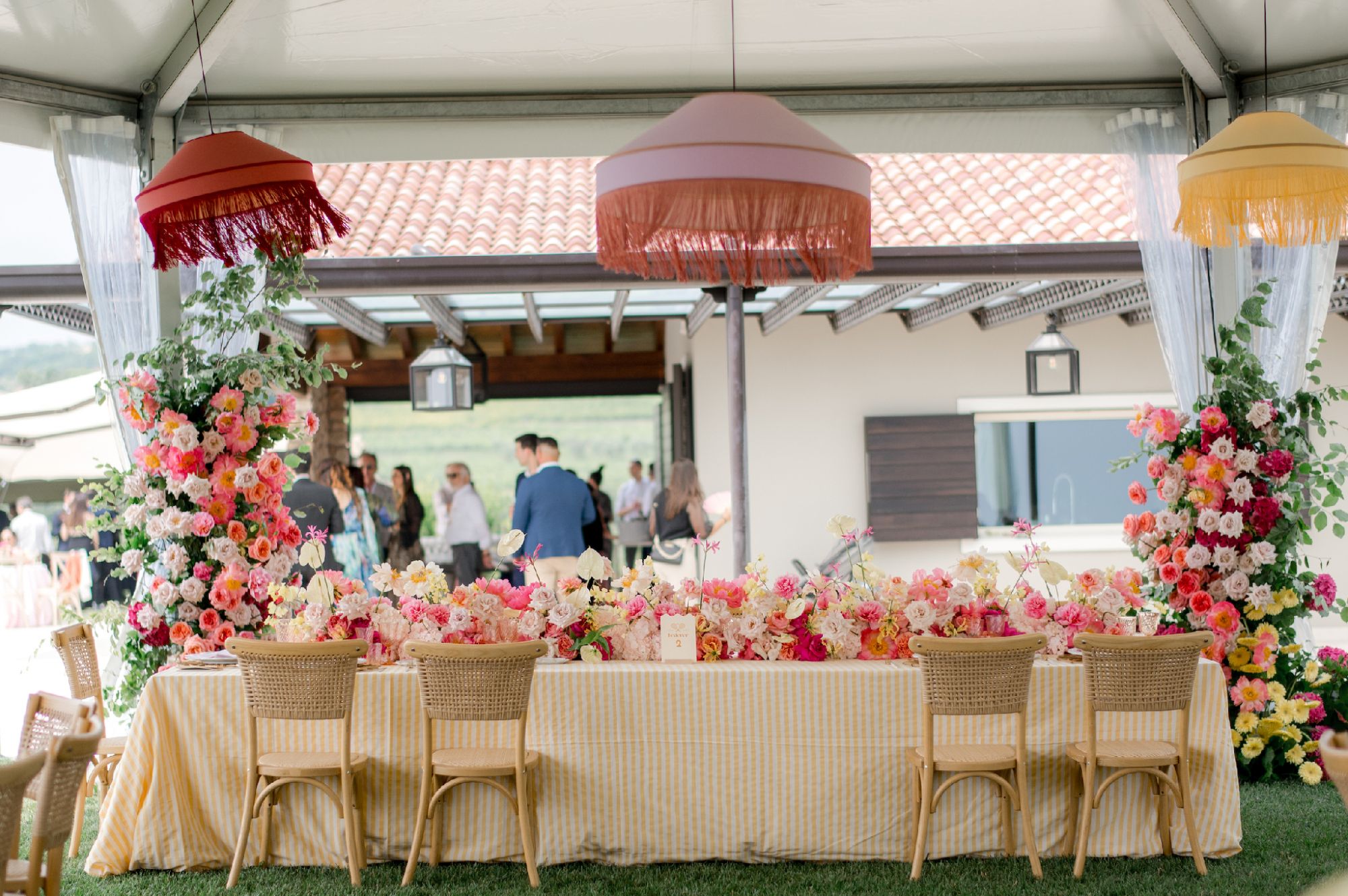 allestimento pranzo matrimonio