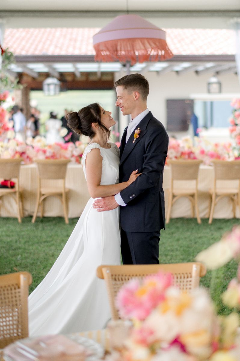 bride and groom - valeria ferrari weddings