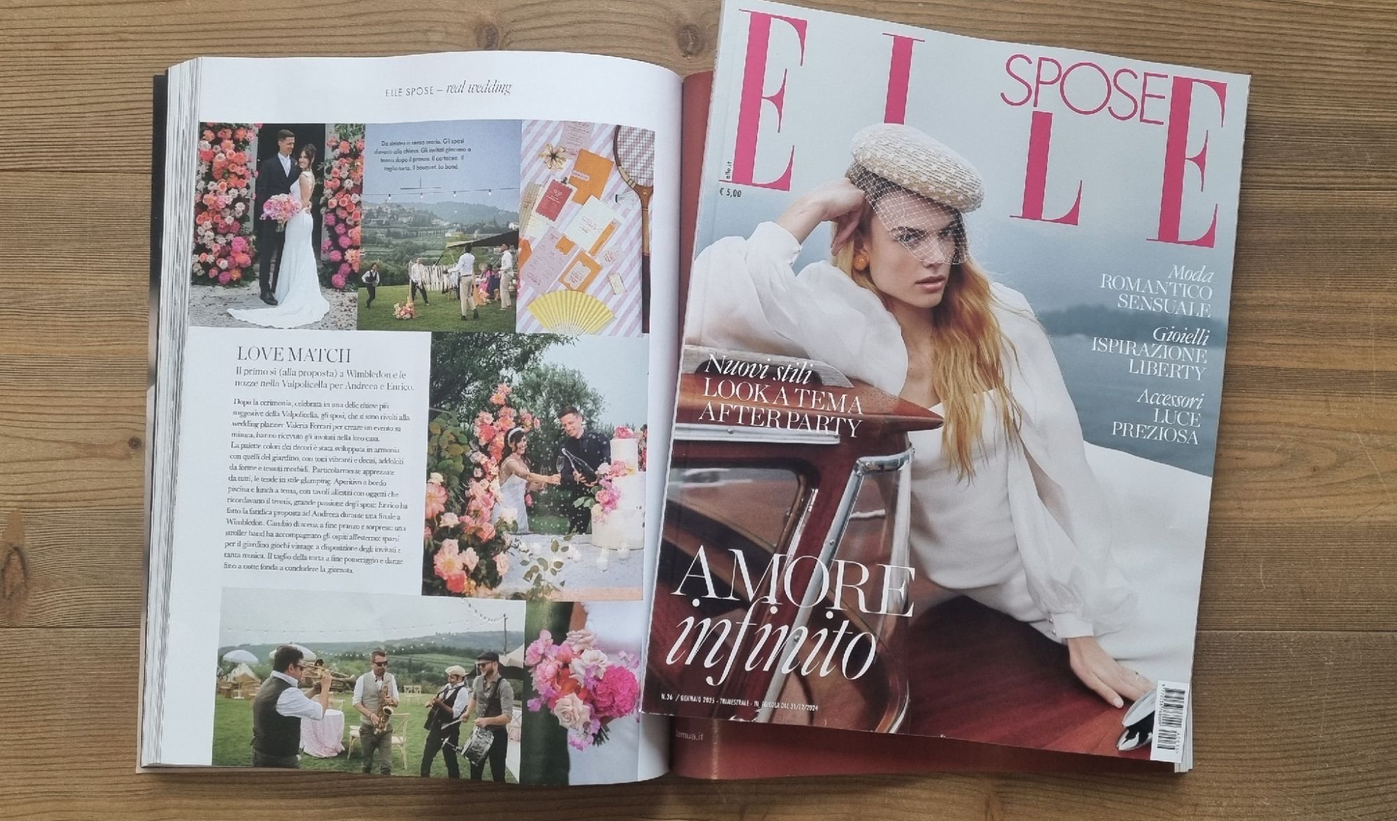 Valeria Ferrari Weddings su Elle Spose